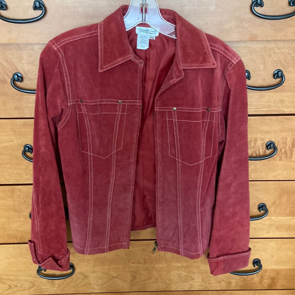 Suede Jacket - from Coldwater Creek - excellent condition.